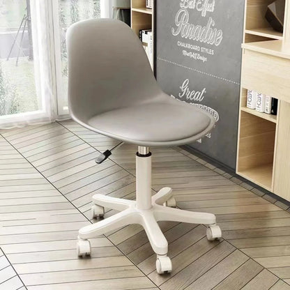Adjustable Rolling Stool with Backrest – 360° Swivel, 300 lb Capacity