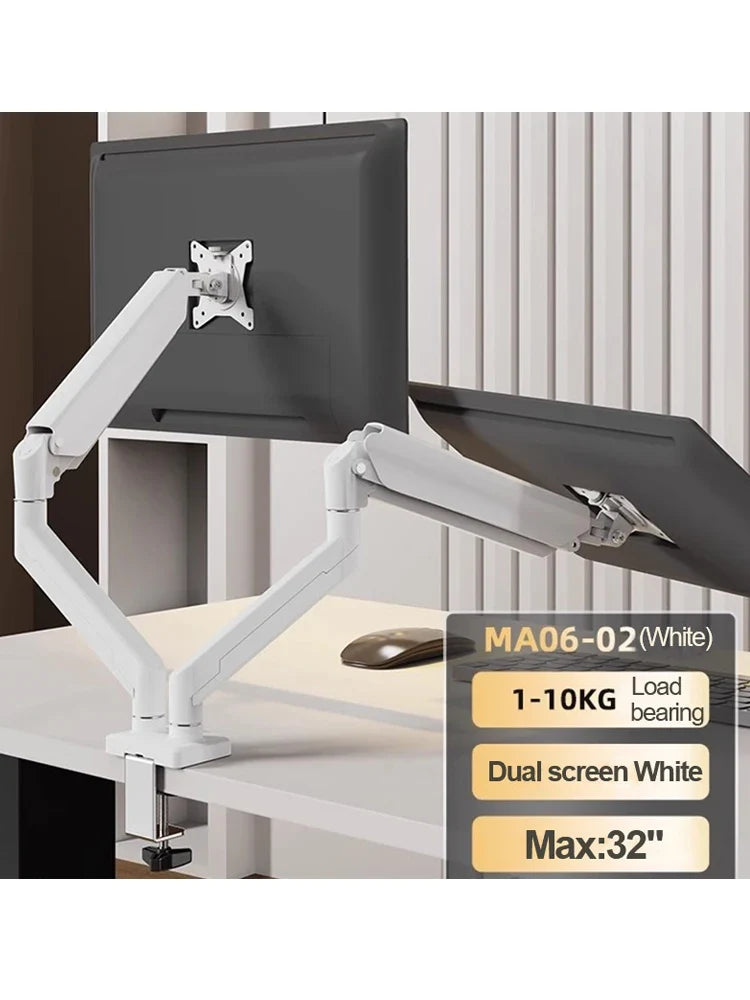 Adjustable Dual Monitor Desk Mount