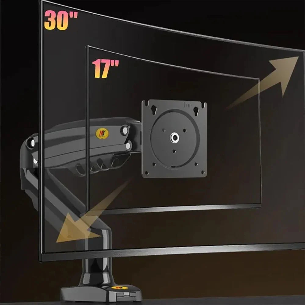 NB F80 Gas Spring Monitor Arm