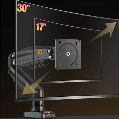 NB F80 Gas Spring Monitor Arm