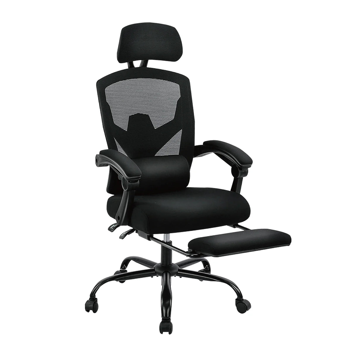 JHK High-Back Mesh Office Chair with Recline & Lumbar Pillow