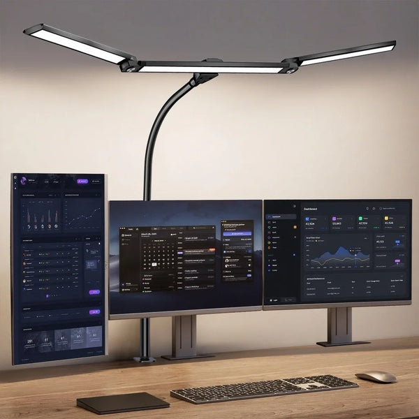 LED Clamp Desk Lamp- Remote Dimming