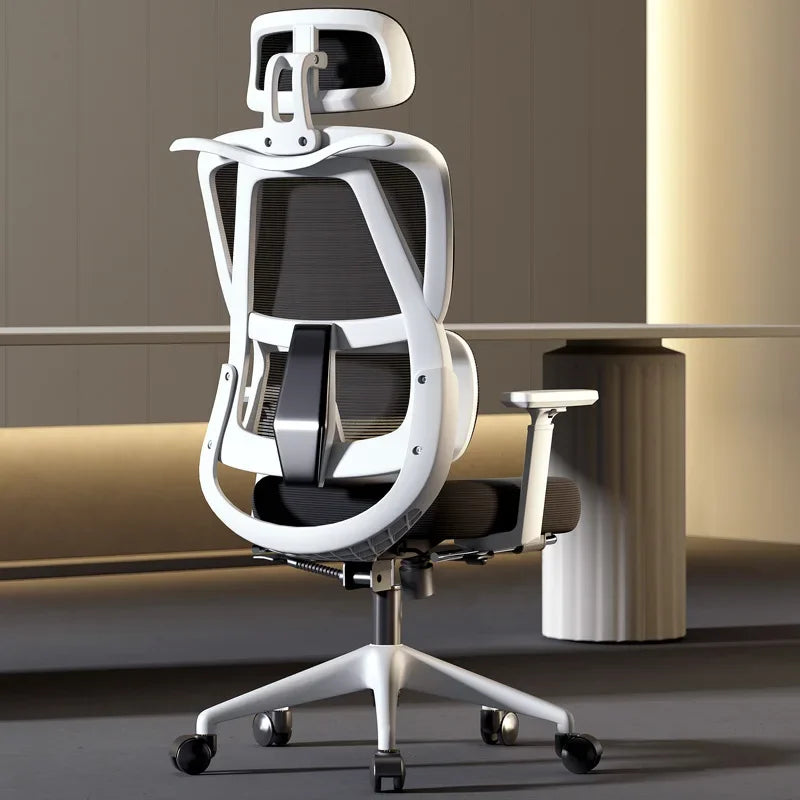 Mesh Office Chair with Lumbar Support & Armrests