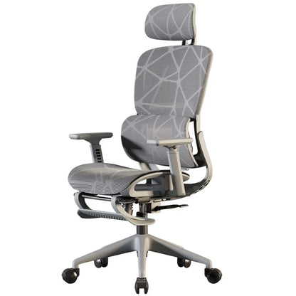 Mesh Office Chair with Lumbar Support & Armrests