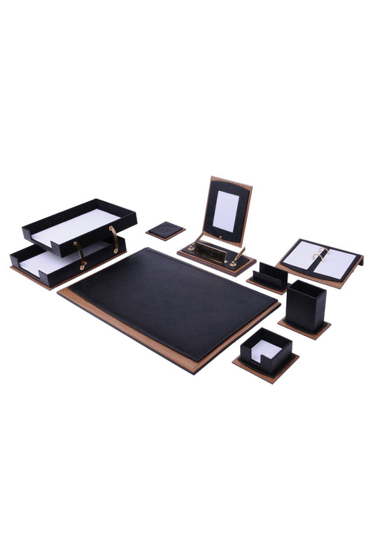 MOOG Star Leather Desk Set