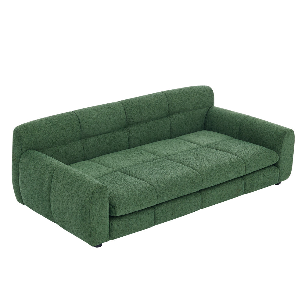 Large Dog Bed with Bolstered Sides – Olive Green