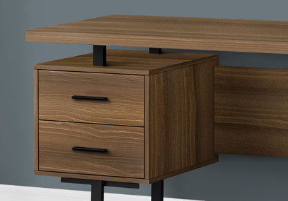 60" Computer Desk with Storage Drawers – Home Office Writing Desk