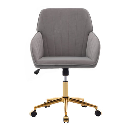 Ergonomic Swivel Office Chair with Memory Foam Seat - Multiple Colors