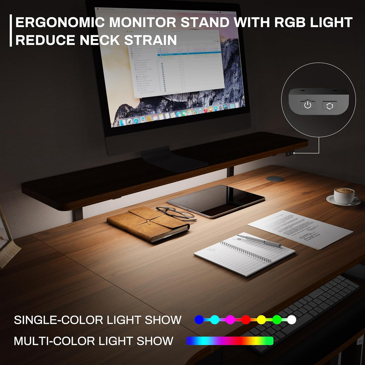 Standing Desk Electric Adjustable Height (61"X43") Computer Desk with Keyboard Tray Sit Stand Desk L Shaped Desk for Work/Home Office,Dual Motor,Memory Presets,2 Usb/Rgb,Walnut/Right