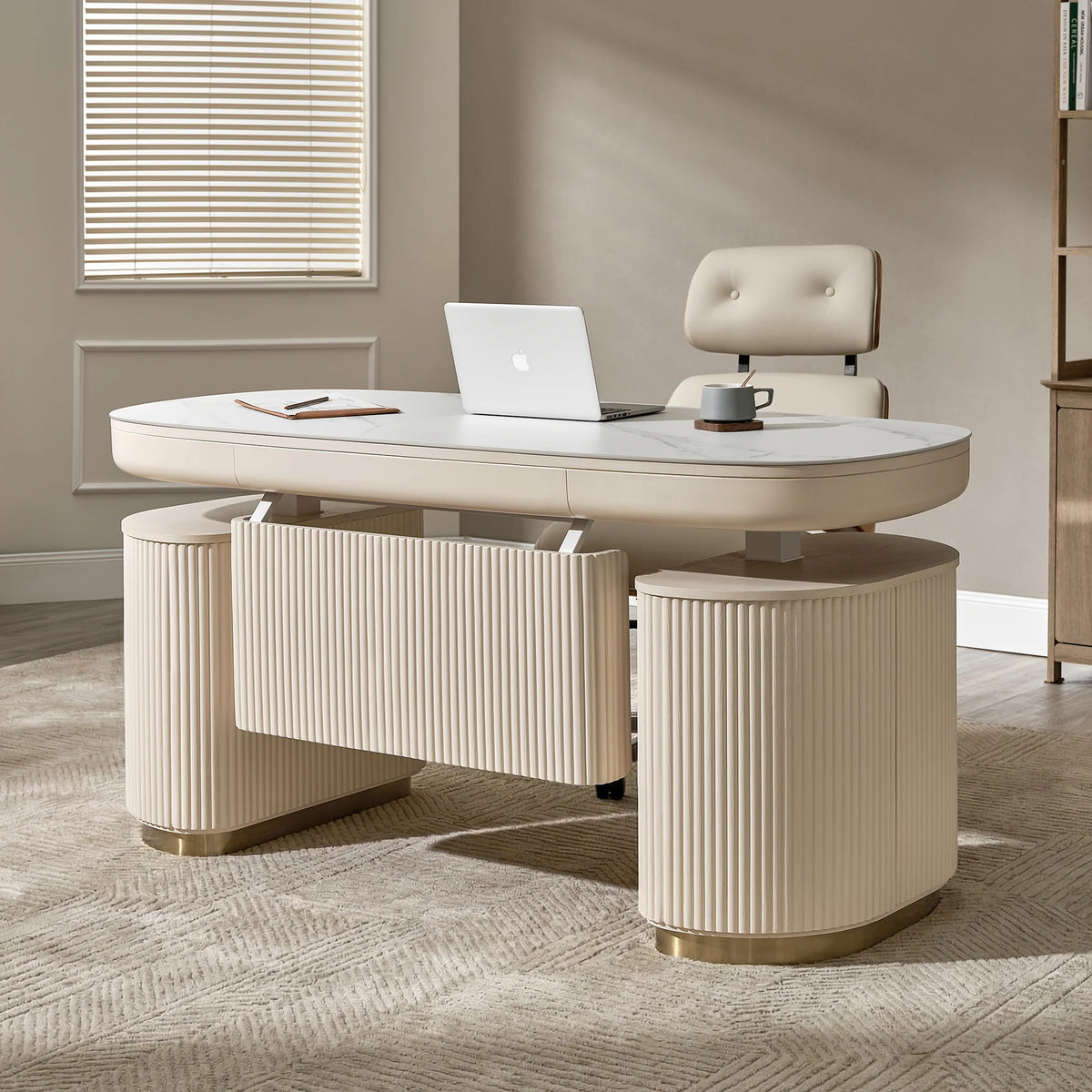 Opal Executive Office Desk (66"X29")
