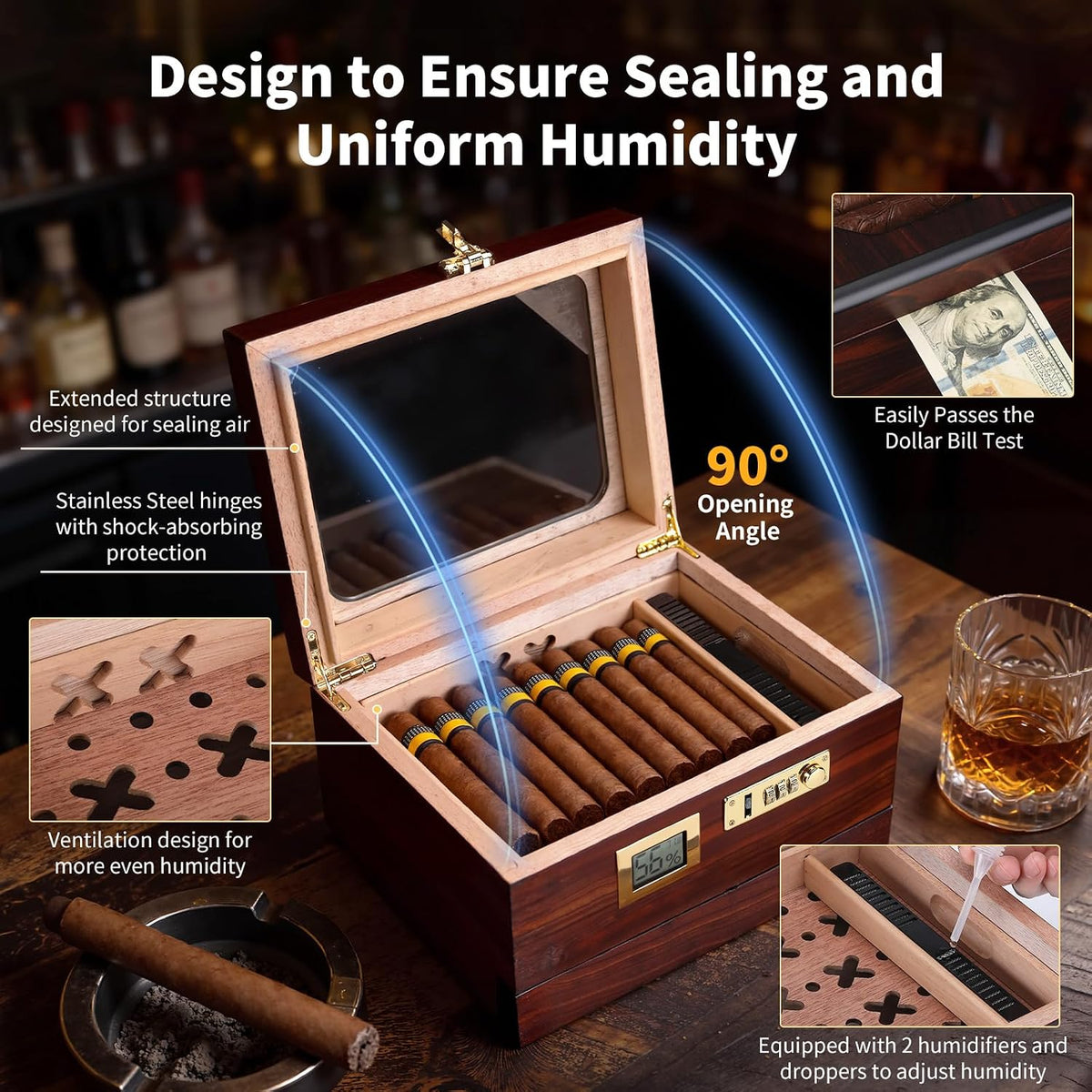 Cigar Humidor Box