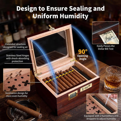 Cigar Humidor Box