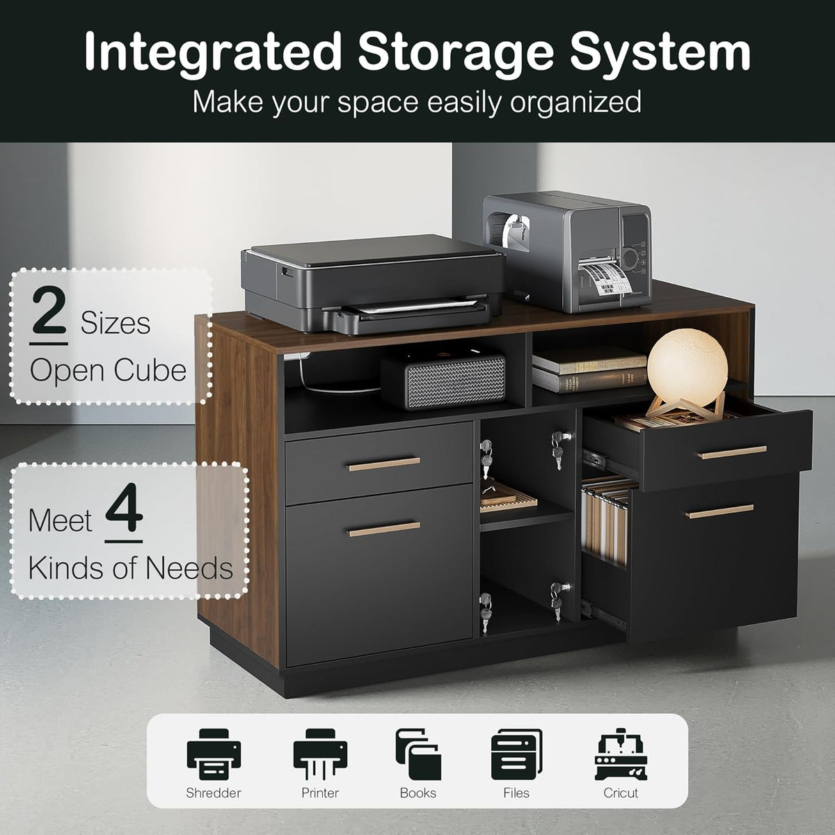 Home Office Furniture Set, 71" L Shaped Executive Standing Desk