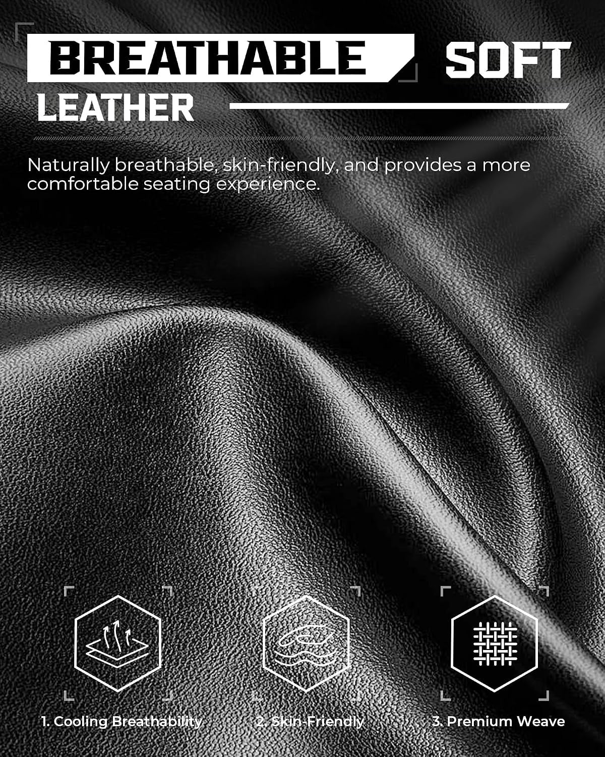 Gaming Chair, Big and Tall Video Game Chair with High Back PU Leather, Home Office Ergonomic Computer Chair with Footrest, Adjustable Height, 360° Swivel Wheels for Adults and Teens