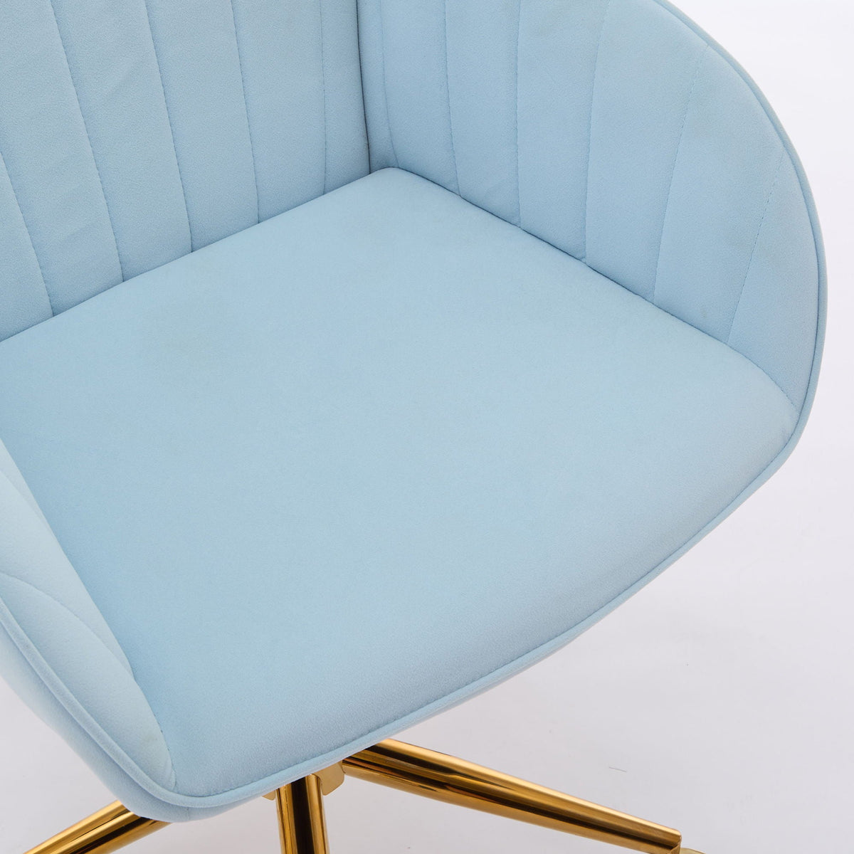 Ergonomic Swivel Office Chair with Memory Foam Seat - Multiple Colors