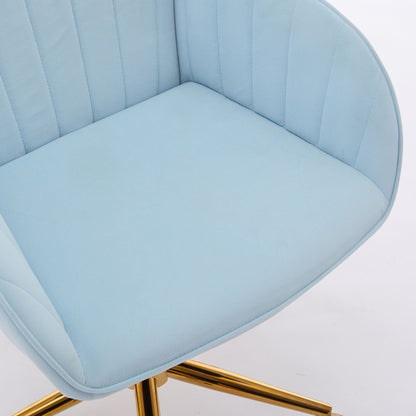 Ergonomic Swivel Office Chair with Memory Foam Seat - Multiple Colors