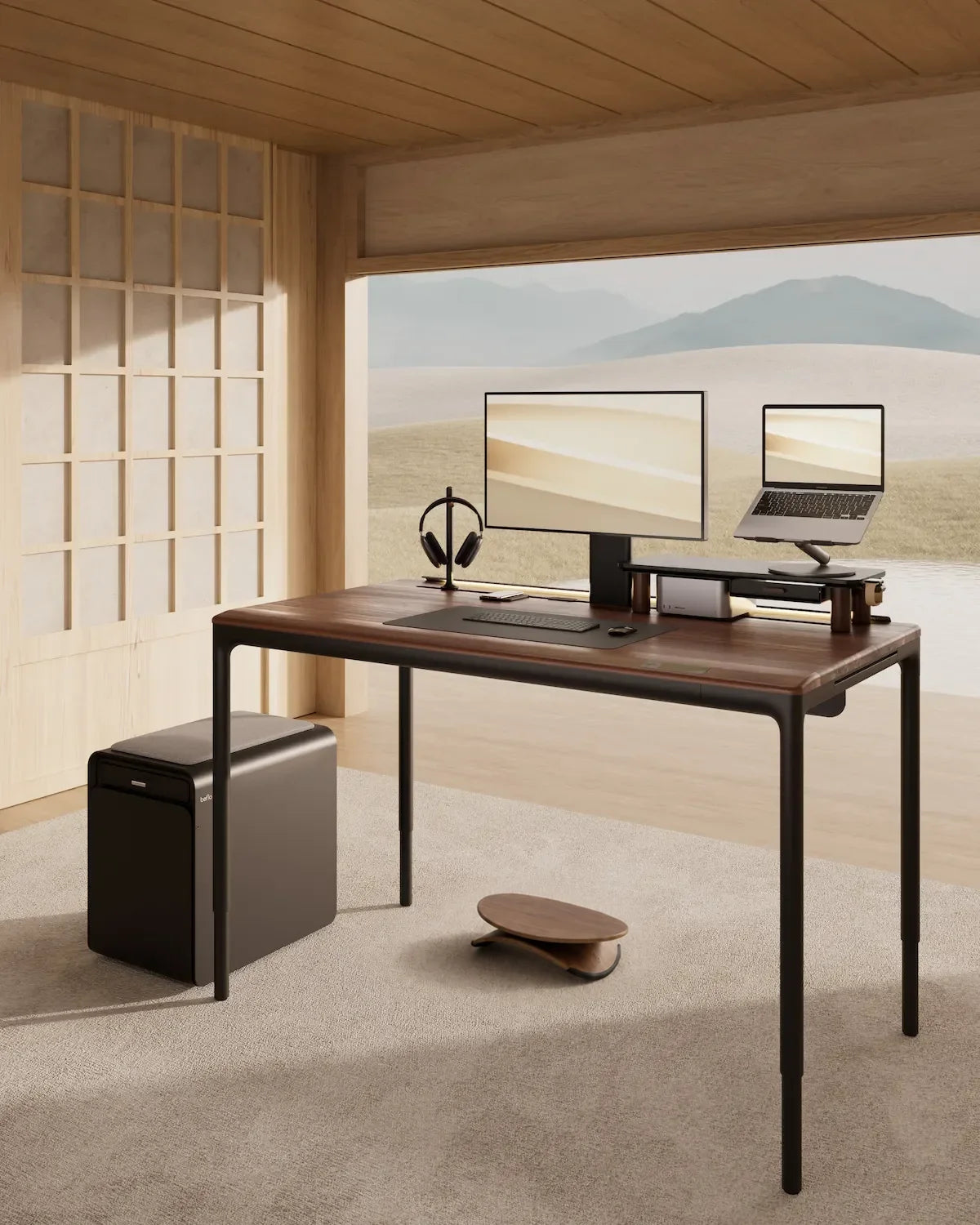 Transform Your Workspace with the Tenon Smart Adjustable Desk - Effortless Style and Functionality