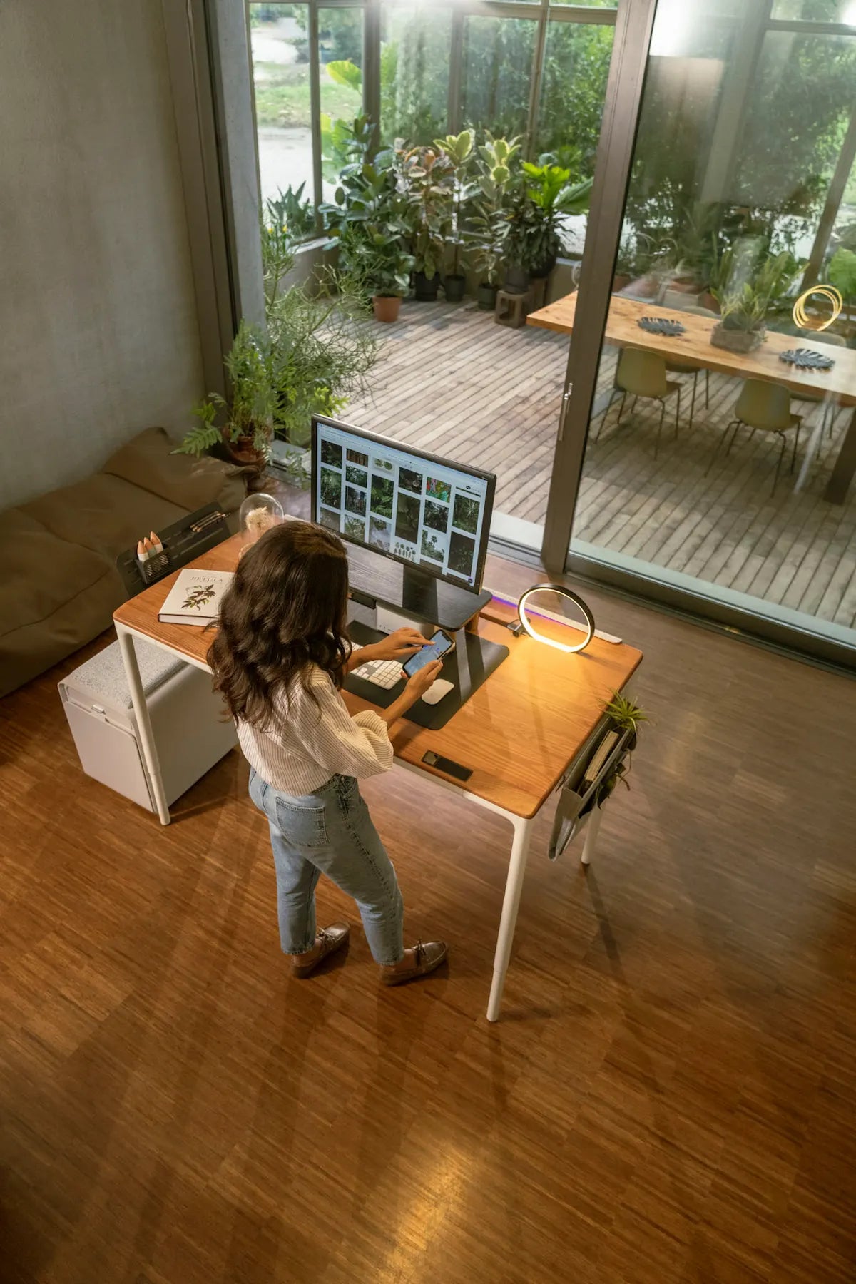 Transform Your Workspace with the Tenon Smart Adjustable Desk - Effortless Style and Functionality