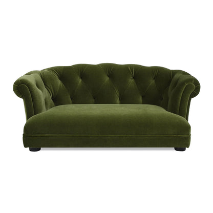 Chesterfield Dog Sofa Bed with High-Performance Upholstery - Medium