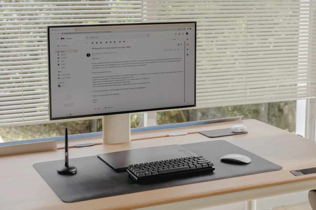 Transform Your Workspace with the Tenon Smart Adjustable Desk - Effortless Style and Functionality