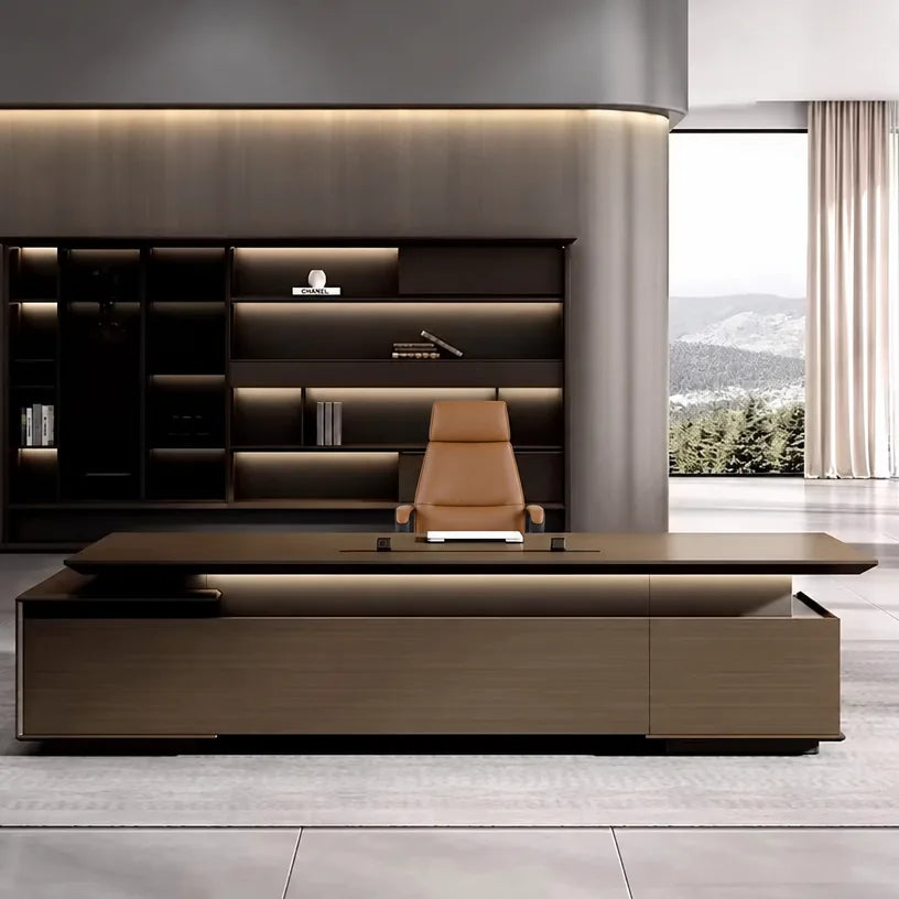 Hiley · Modern L-Shaped Executive Desk