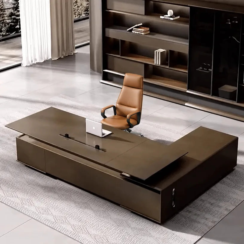 Hiley · Modern L-Shaped Executive Desk