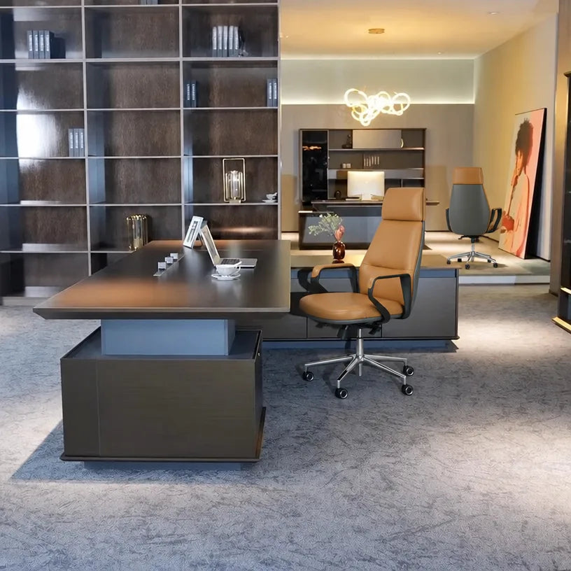 Hiley · Modern L-Shaped Executive Desk