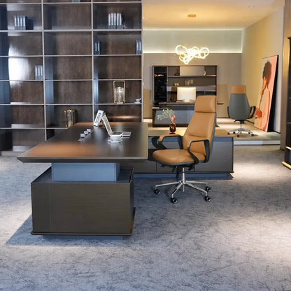 Hiley · Modern L-Shaped Executive Desk