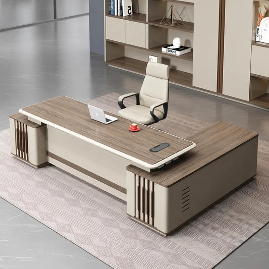Lauder · Modern L-Shaped Executive Desk