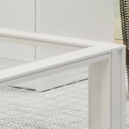 Corven · Straight Workstation Cubicle, White