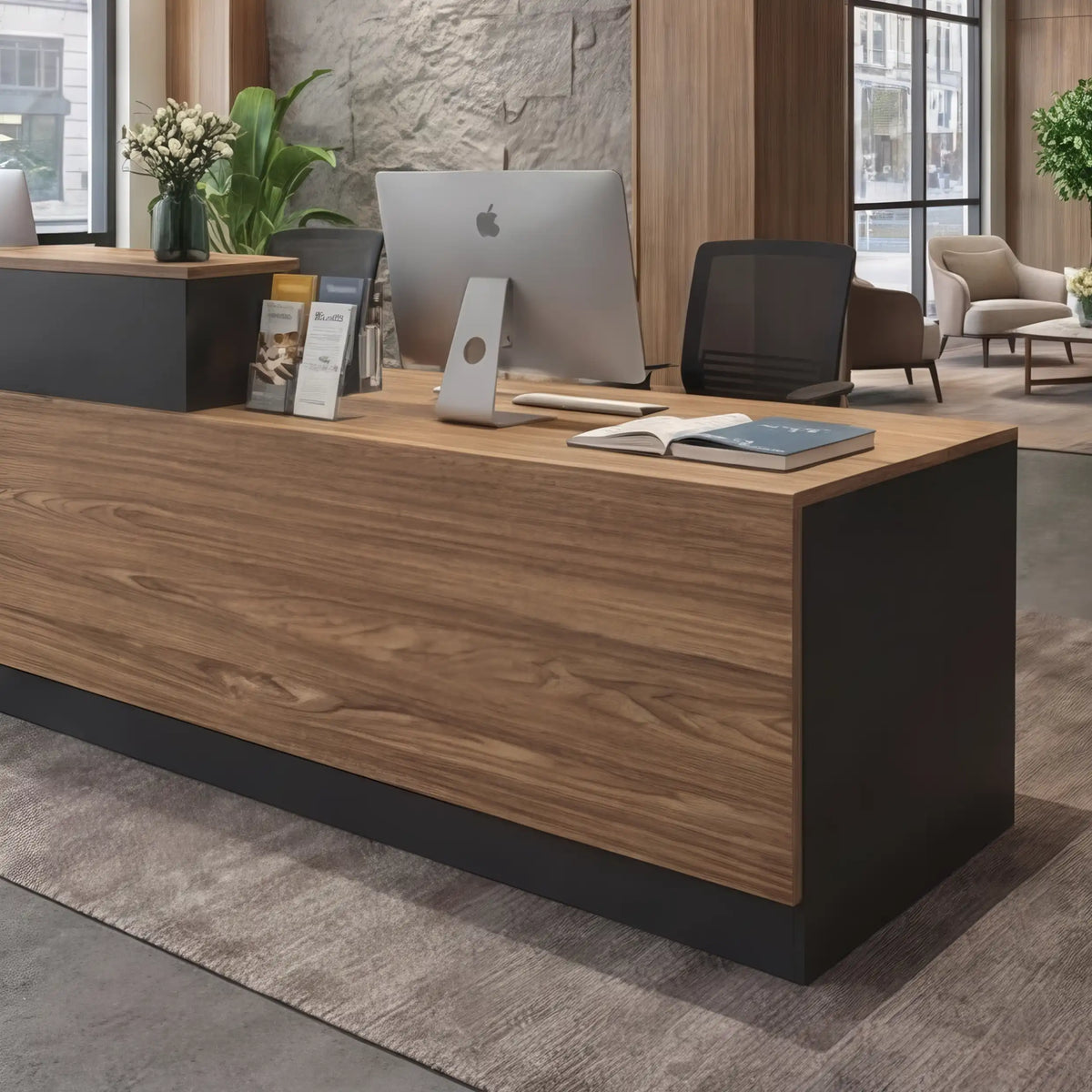 Ryvion · Front Lobby Desk