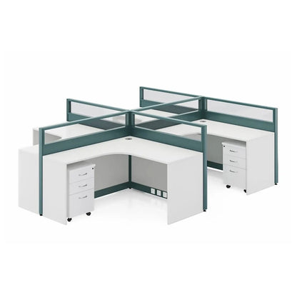 Trevik · L-Shaped Cubicle Workstation