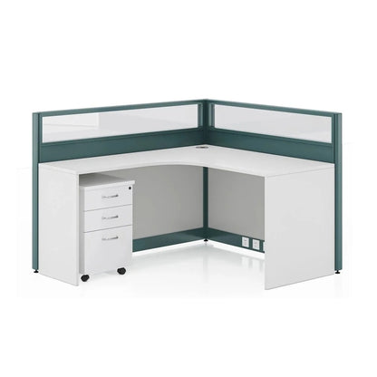 Trevik · L-Shaped Cubicle Workstation